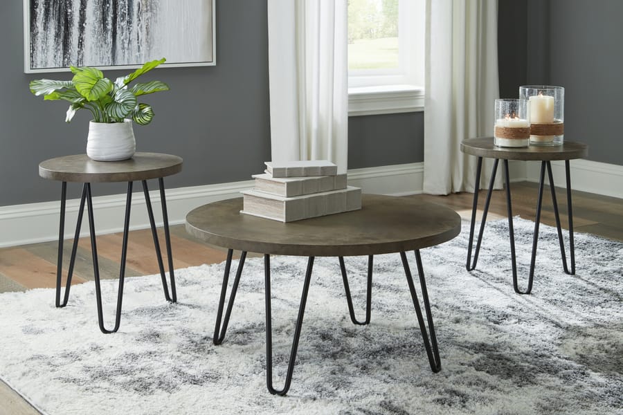 Ashley Living Room Hadasky Table (Set of 3) T144-13