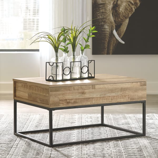 Ashley Living Room Gerdanet Lift-Top Coffee Table T150-9