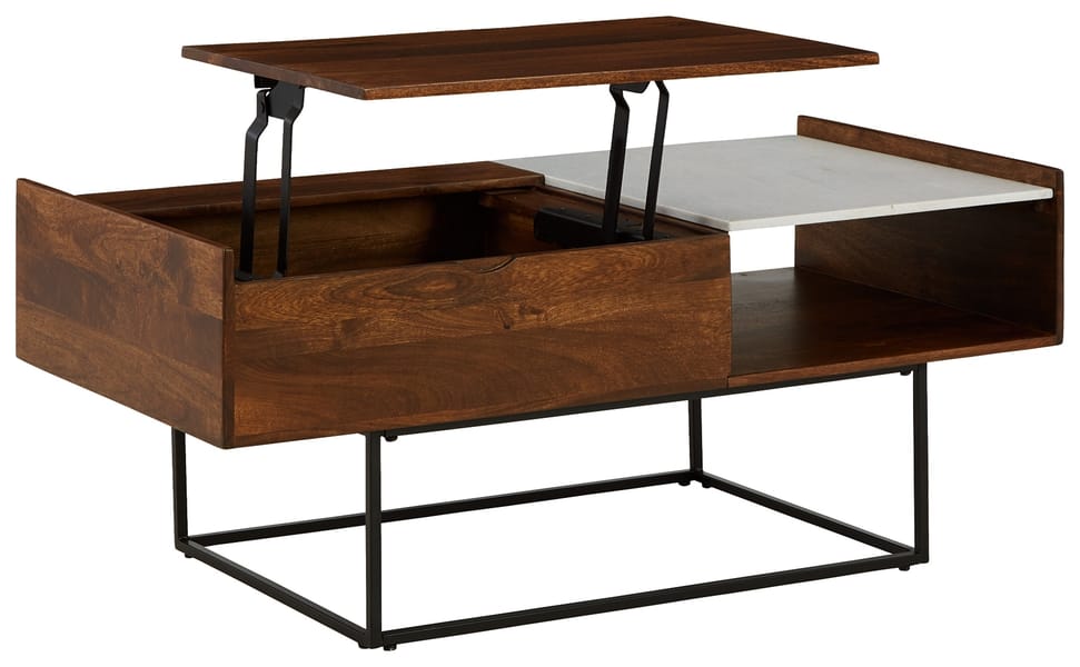 Ashley Living Room Rusitori Lift-Top Coffee Table T169-9