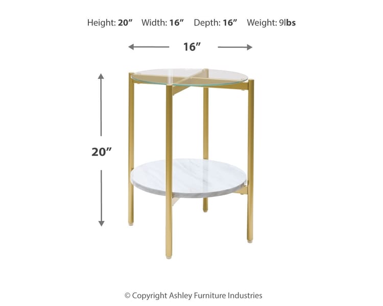 Ashley Living Room Wynora End Table T192-6