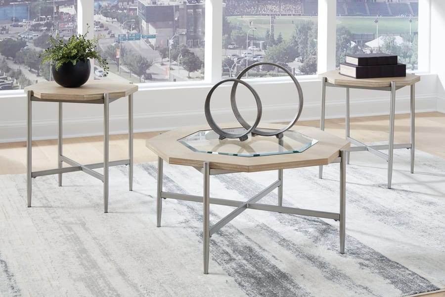 Ashley Living Room Varlowe Table (Set of 3) T278-13