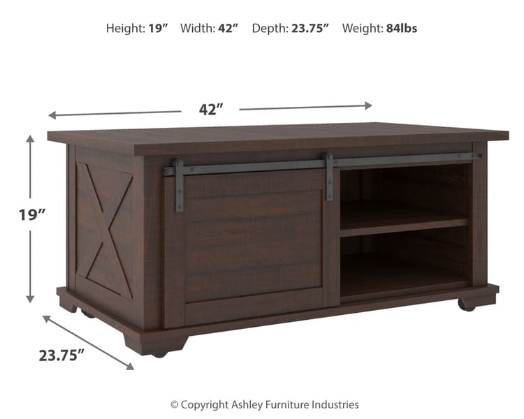 Ashley Living Room Camiburg Coffee Table T283-1