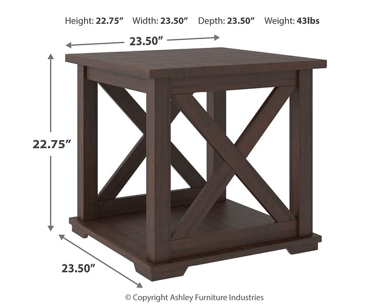 Ashley Living Room Camiburg End Table T283-2