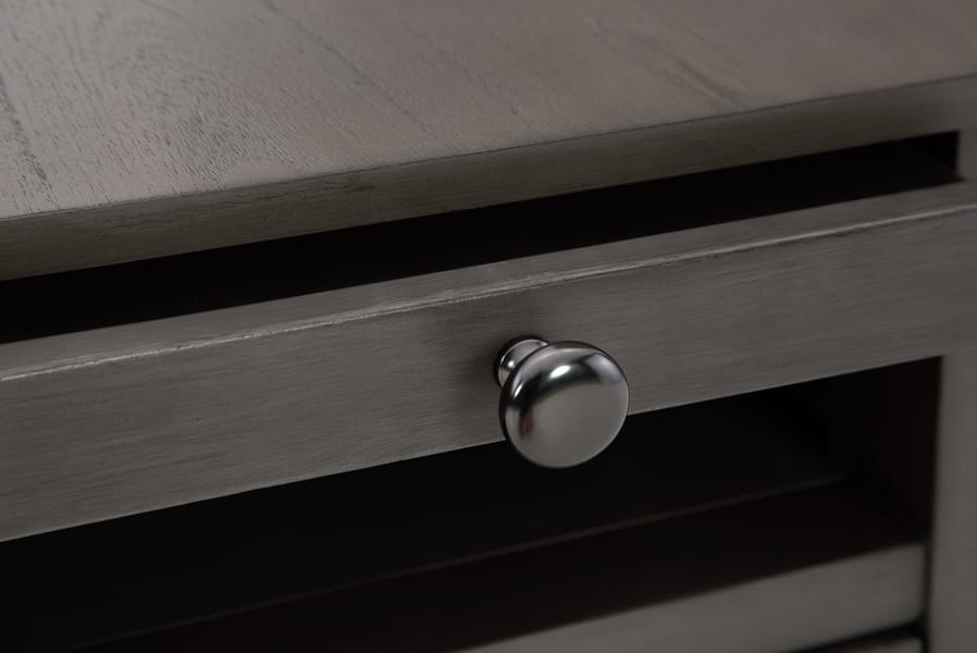 Treytown Chairside End Table in Gray
