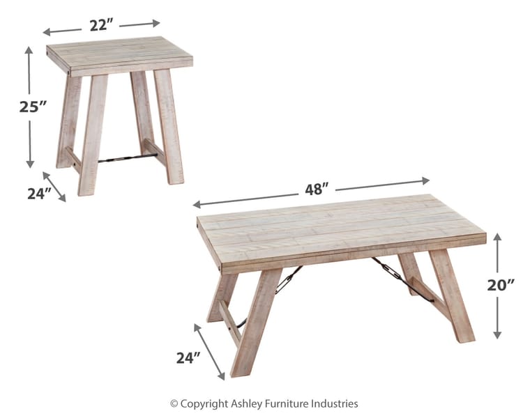 Ashley Living Room Carynhurst Table (Set of 3) T356-13