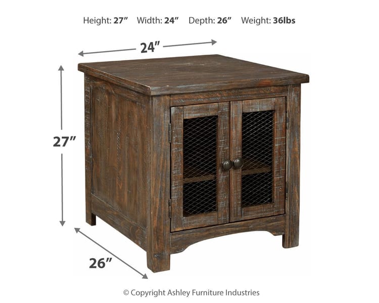 Ashley Living Room Danell Ridge End Table T446-3