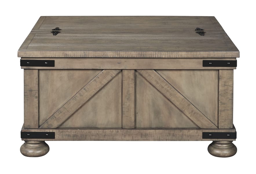 Ashley Living Room Aldwin Coffee Table With Storage T457-20