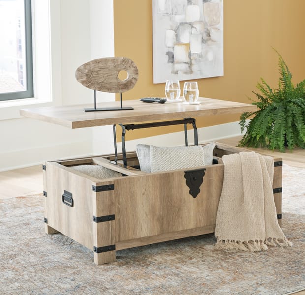 Ashley Living Room Calaboro Lift-Top Coffee Table T463-9