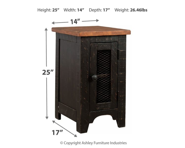 Ashley Living Room Valebeck Chairside End Table T468-7