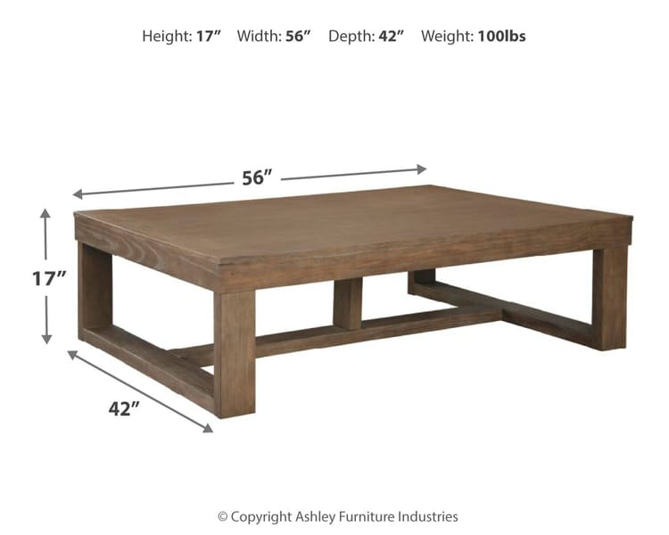 Ashley Living Room Cariton Coffee Table T471-1