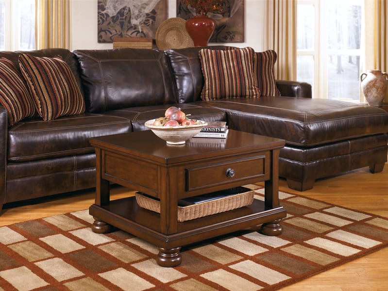 Ashley Living Room Porter Coffee Table with Lift Top T697-0