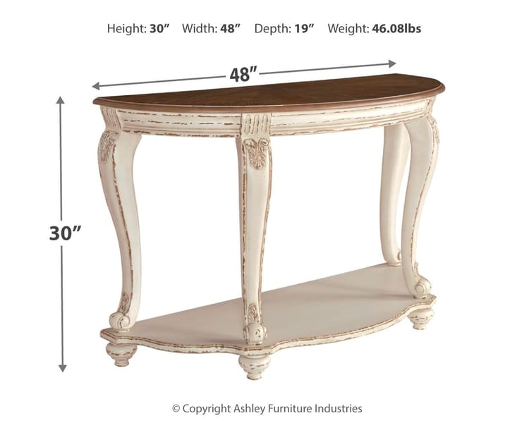 Ashley Living Room Realyn Sofa Table T743-4