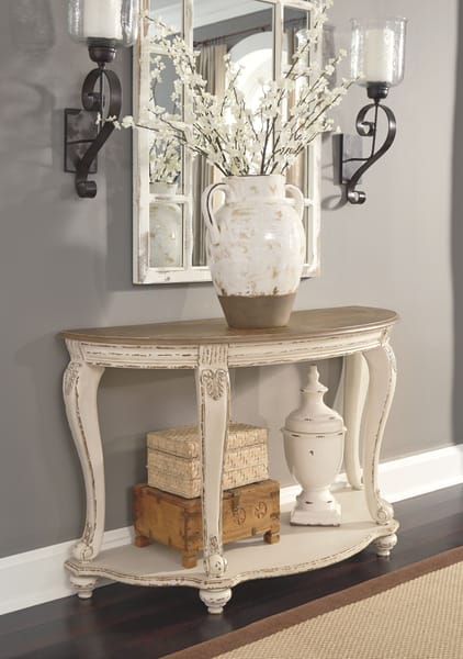 Ashley Living Room Realyn Sofa Table T743-4