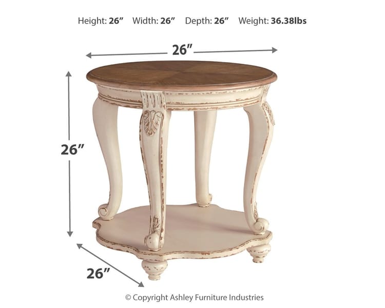 Ashley Living Room Realyn End Table T743-6