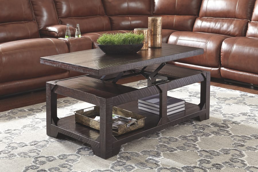 Ashley Living Room Rogness Coffee Table with Lift Top T745-9