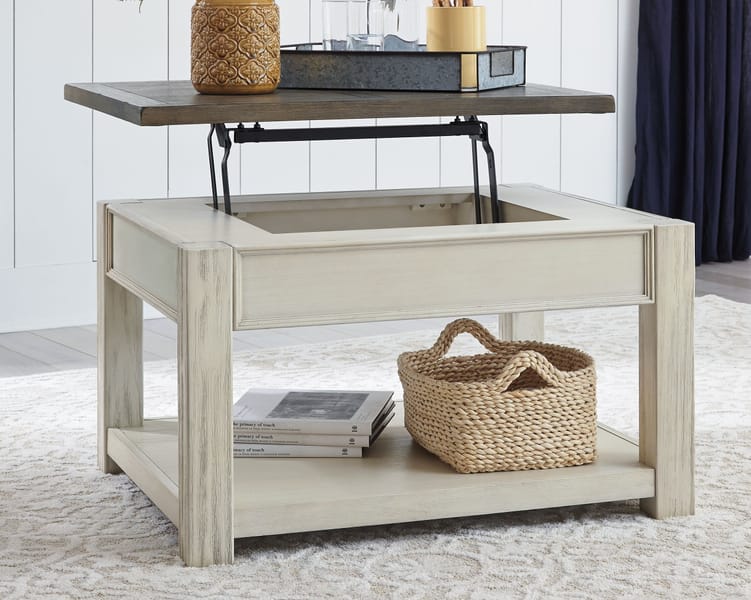 Ashley Living Room Bolanburg Coffee Table with Lift Top T751-0
