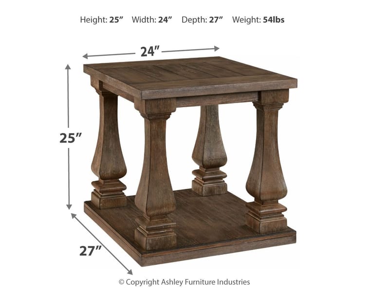 Ashley Living Room Johnelle End Table T776-3