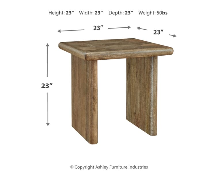 Ashley Living Room Lawland End Table T822-2