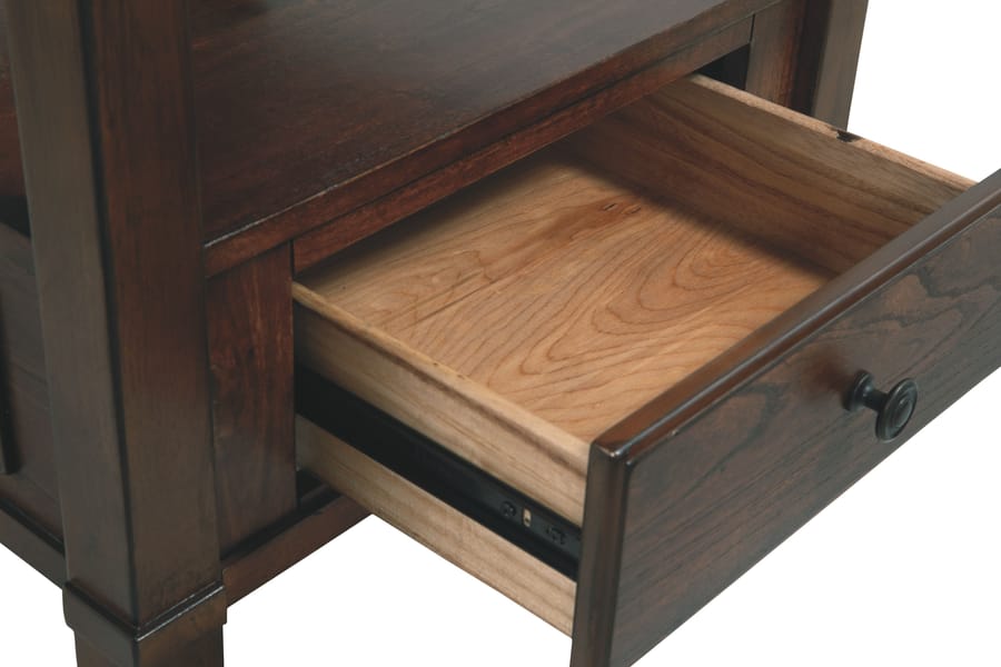 Ashley Living Room Gately End Table with Storage and Power Outlets T845-3