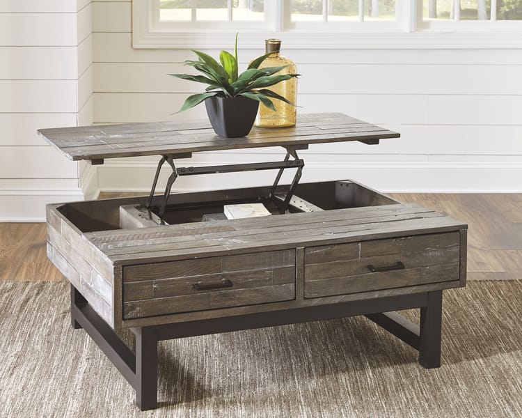Ashley Living Room Mondoro Coffee Table with Lift Top T891-9