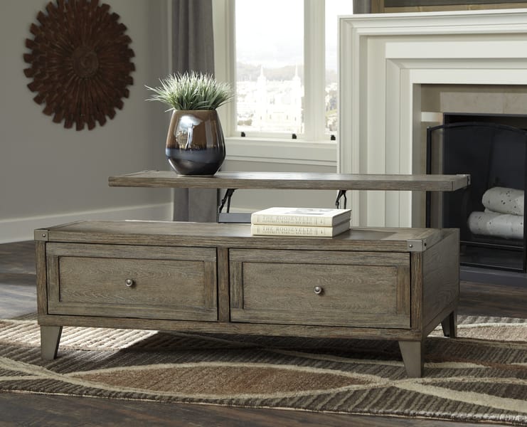 Ashley Living Room Chazney Coffee Table with Lift Top T904-9
