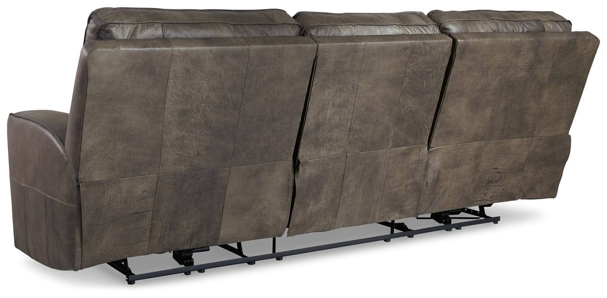 Ashley Living Room Game Plan Power Reclining Sofa U1520515