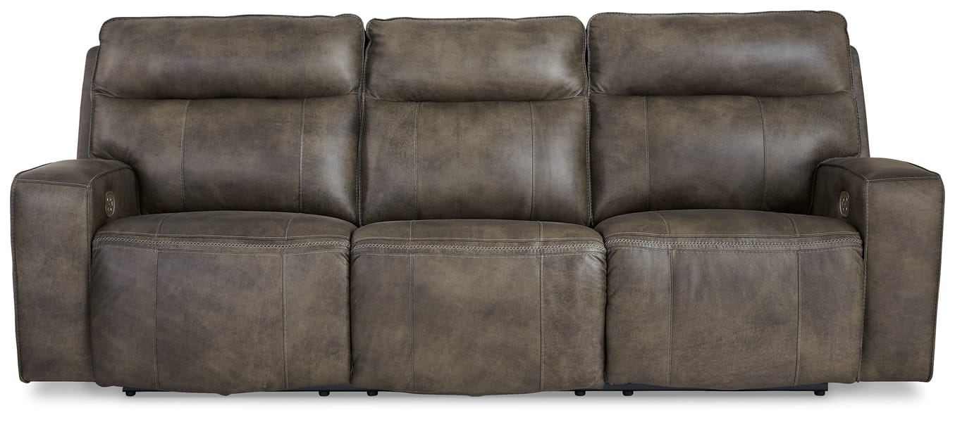 Ashley Living Room Game Plan Power Reclining Sofa U1520515