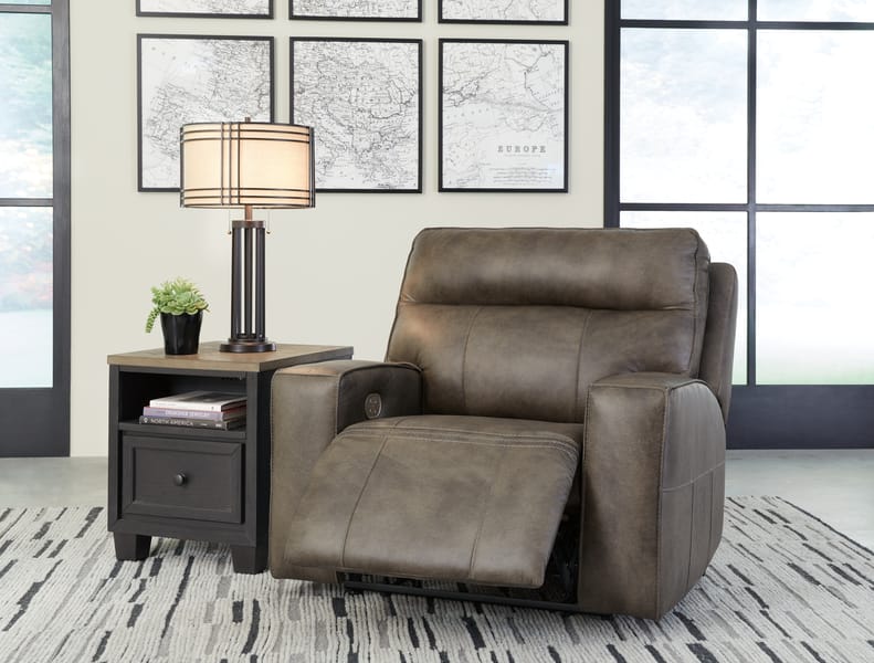 Ashley Living Room Game Plan Oversized Power Recliner U1520582