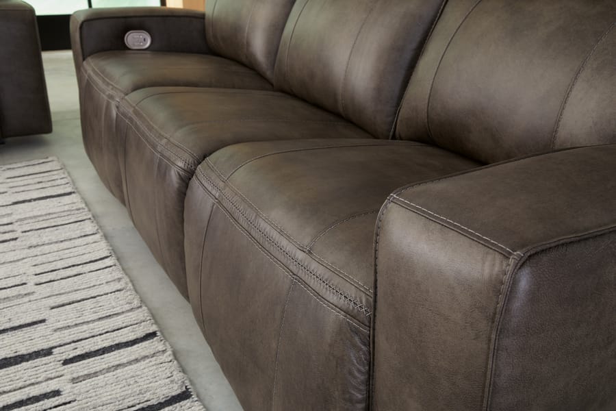 Ashley Living Room Game Plan Power Reclining Sofa U1520515