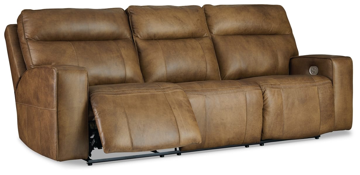 Ashley Living Room Game Plan Power Reclining Sofa U1520615
