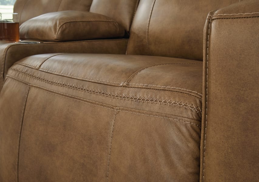 Ashley Living Room Game Plan Power Reclining Loveseat U1520618