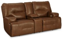 Ashley Living Room Francesca Power Reclining Loveseat with Console U2570518