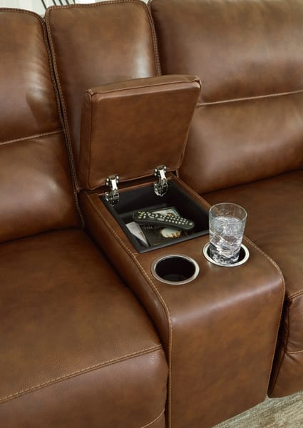 Ashley Living Room Francesca Power Reclining Loveseat with Console U2570518