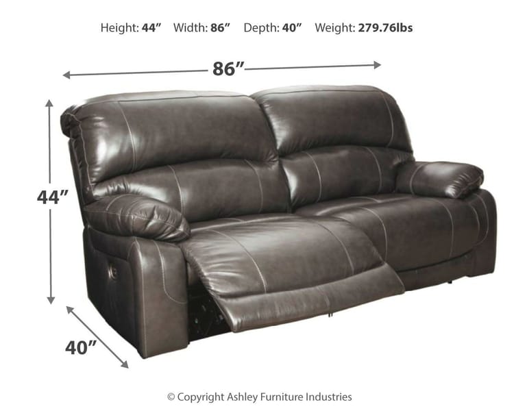 Ashley Living Room Hallstrung Power Reclining Sofa U5240347