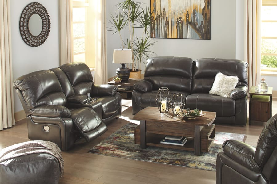 Ashley Living Room Hallstrung Power Reclining Sofa U5240347