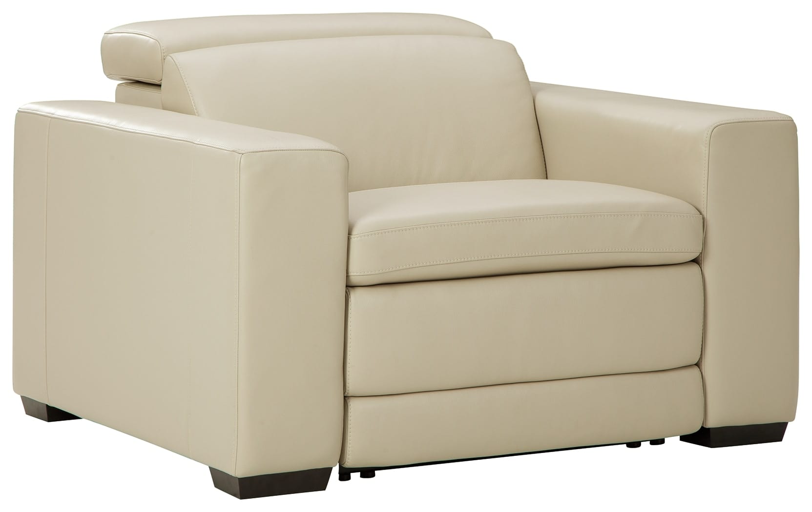 Tucson Power Recliner in Beige Leather