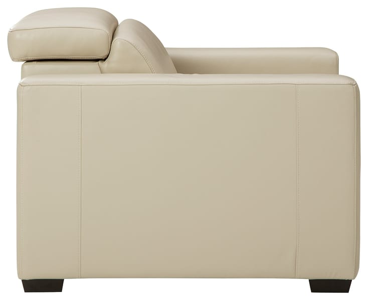 Tucson Power Recliner in Beige Leather