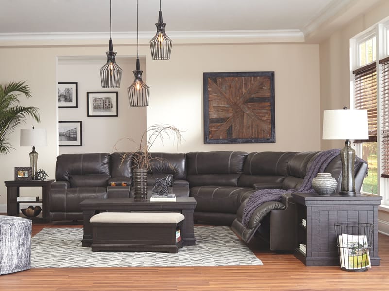 Ashley Living Room McCaskill Reclining Loveseat with Console U6090094