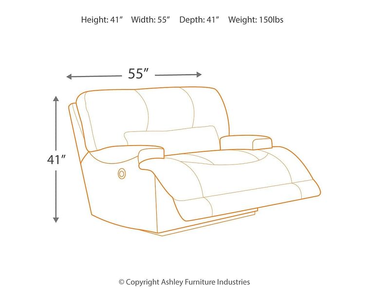 Ashley Living Room McCaskill Oversized Power Recliner U6090082