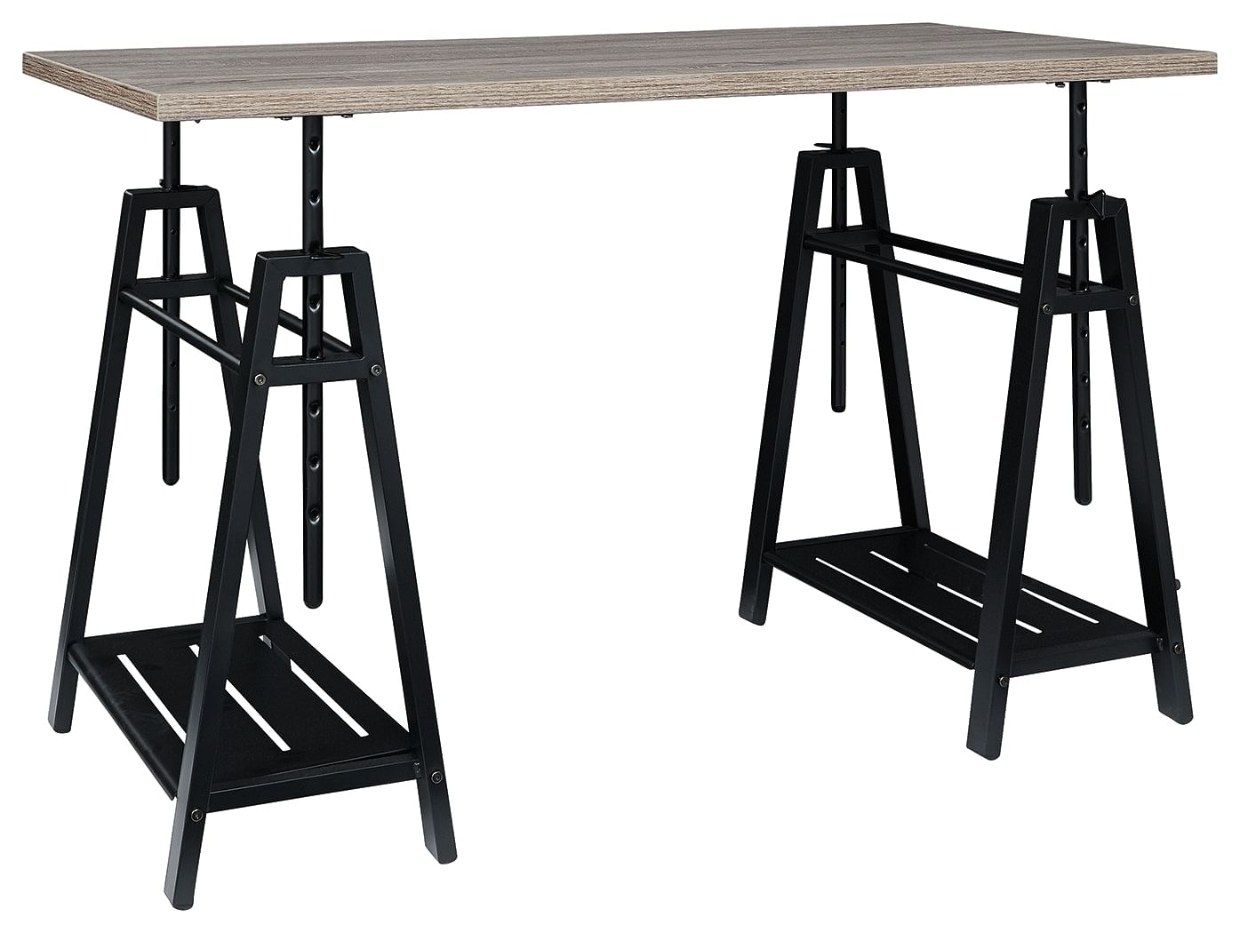 Office Desks & Hutches Ashley Home Office Irene Adjustable