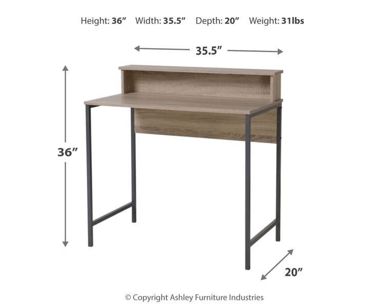 Ashley Home Office Titania Home Office Desk Z1610744